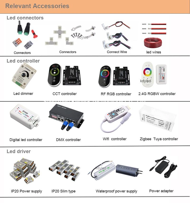 12W 12V LED Ribbon TV Backlight