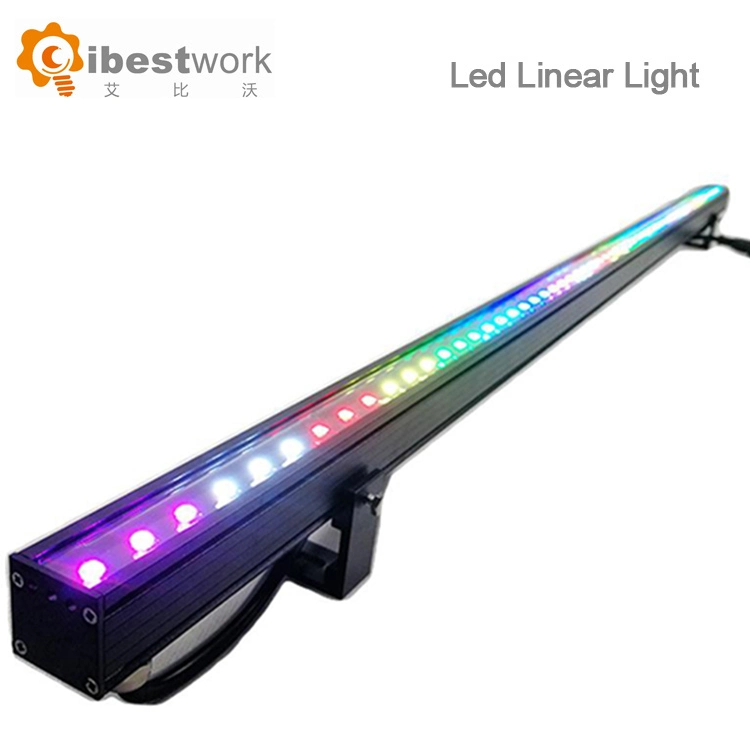 2022 New LED Facade Lighting Full Color 8 16 Segments DMX RGB 12W Strip Light LED Pixel Bar