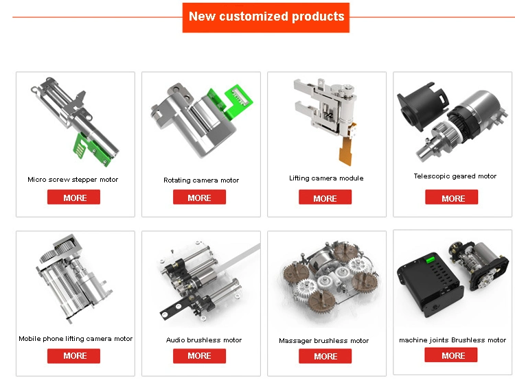 Electronic Cigarette Gearbox Motor Module