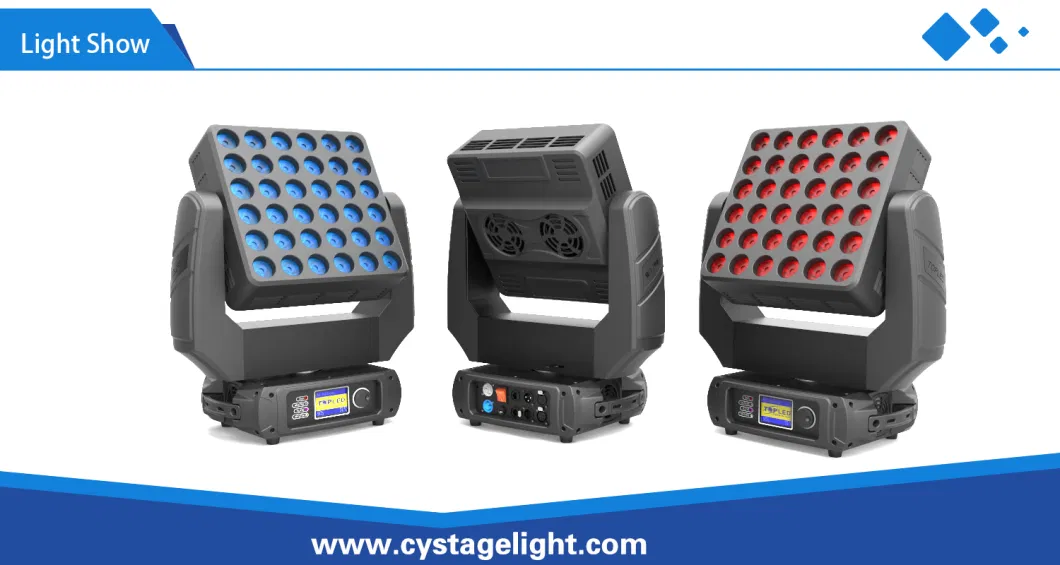 China Magic Panel Matrix 36X15W Single LED Controllable LED Beam Moving Head Light