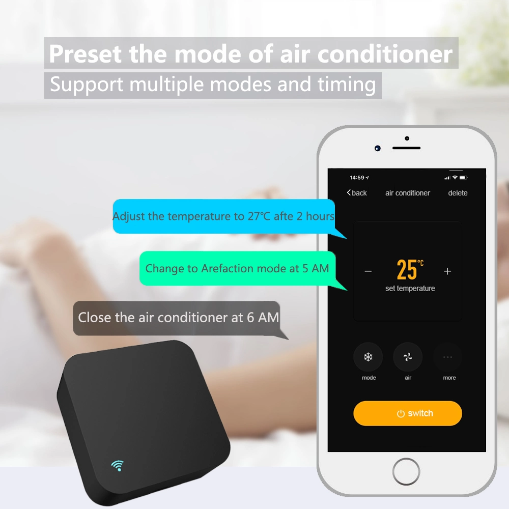 Tuya Smart RF IR Remote Control WiFi Smart Home for Air Conditioner All TV LG TV