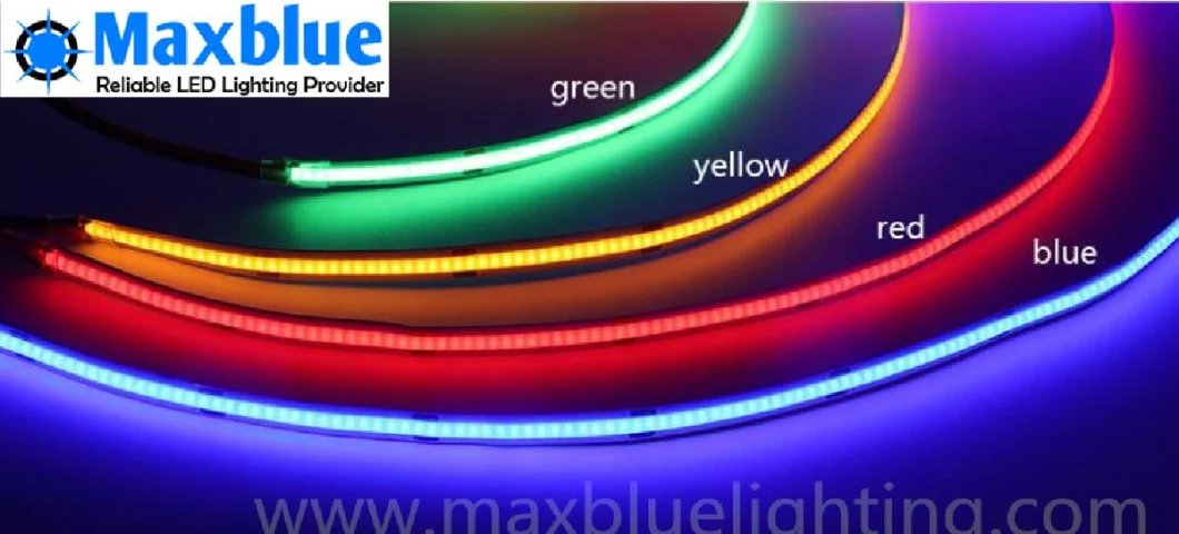 15W 512chips COB LED Strip Light Green Color for KTV/TV Backlighting