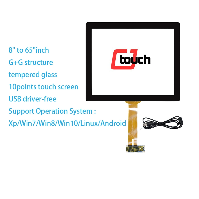 IR Touch Frame 22&quot; 21.5 inch Infrared Touch Screen 4/6/10points Multitouch Panel Cjtouch Factory China USB RS232 Compatible 3m Elo