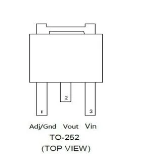 Cyp1117 E Meter to-252 1A Bipolar Linear Regulator IC