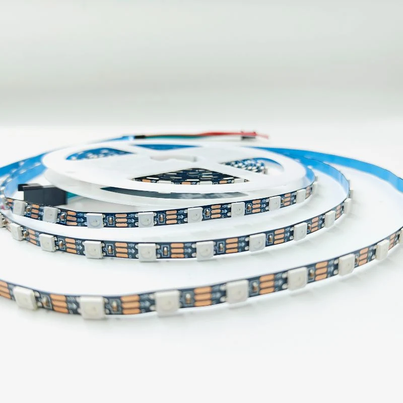 Ws2812 RGB IC LED Strip Light 1m 2m 4m 5m Addressable Individually