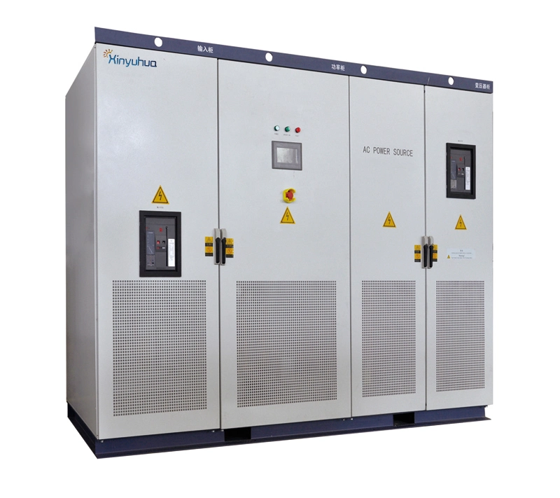 Jinan 30kVA 24kw 3 Phase IGBT Control AC Power Source Variable Frequency Converter Power Supply UPS