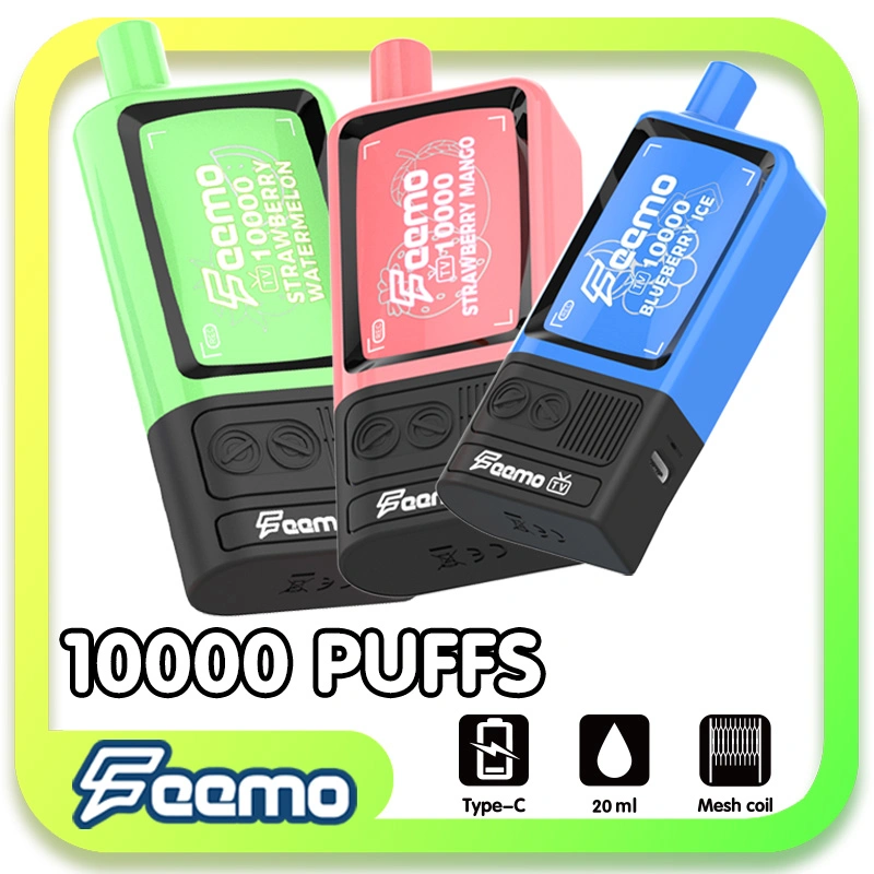 Fast Shipping German Warehouse Stock Feemo TV10000 Type-C Disposable E Cigarette Pod Kit