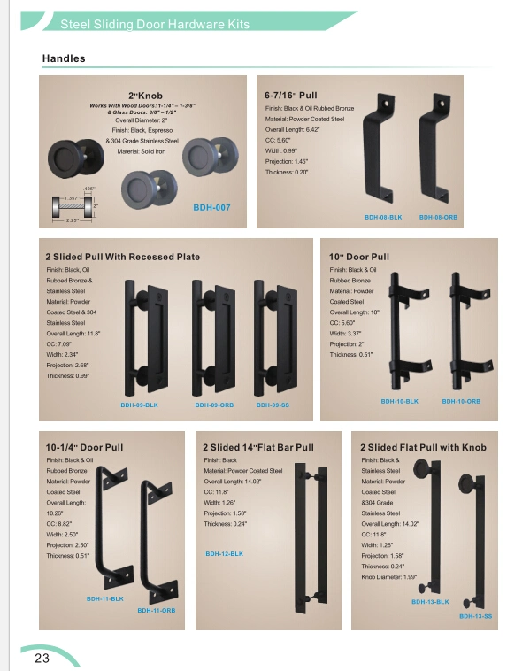 6FT Mini Sliding Barn Door Hardware Kit - Perfect for Cabinets, TV Stands, Closets - 1.5m 100% Steel One-Piece Track