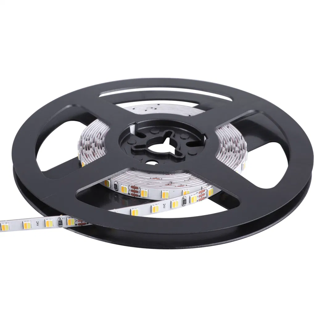 24V 120LEDs/m led tape dual white color tunable 2835 strip light Flexible led lighting