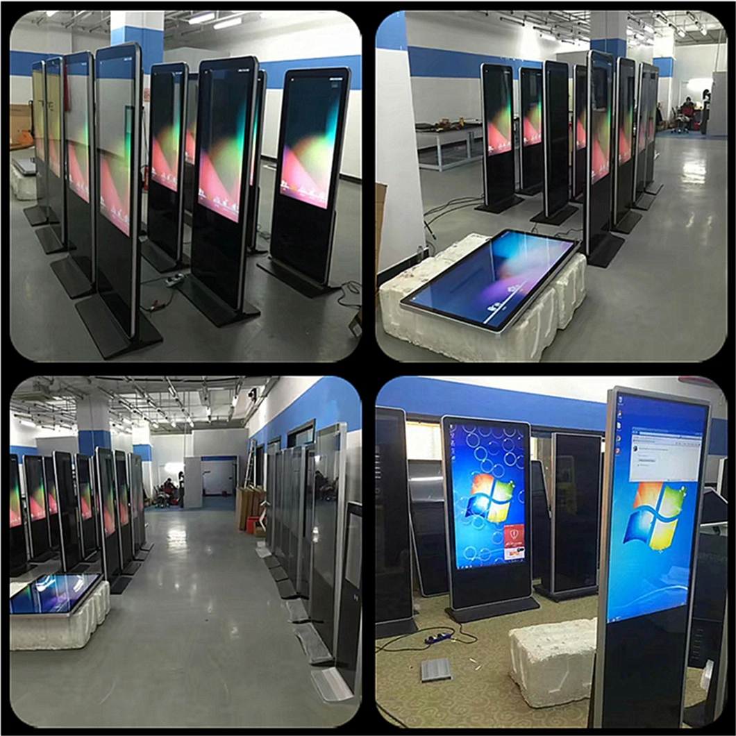 Custom 32&prime;&prime;55&prime;&prime;65&prime;&prime; Inch Double Sided Dual LCD WiFi Advertising Kiosk Touch Screen CCTV Monitor Display