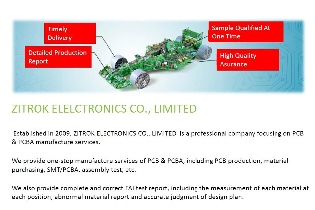 Electronics PCB Motherboard Multilayer PCB &amp; PCBA HDI Circuit Board, TV Main Board