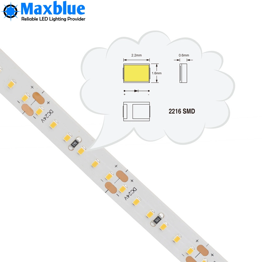 High CRI90 180LEDs/M 14.4W/M 2216 LED Strip TV Backlight Bar