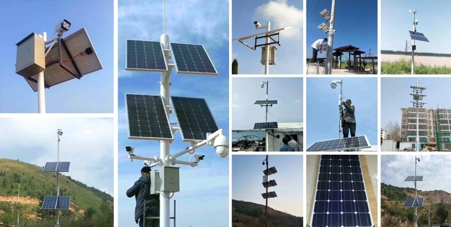 Wind Turbine 1kw Balcony Solar Wireless CCTV 200W 300W Solar Power System Solar Systems off Grid Complete