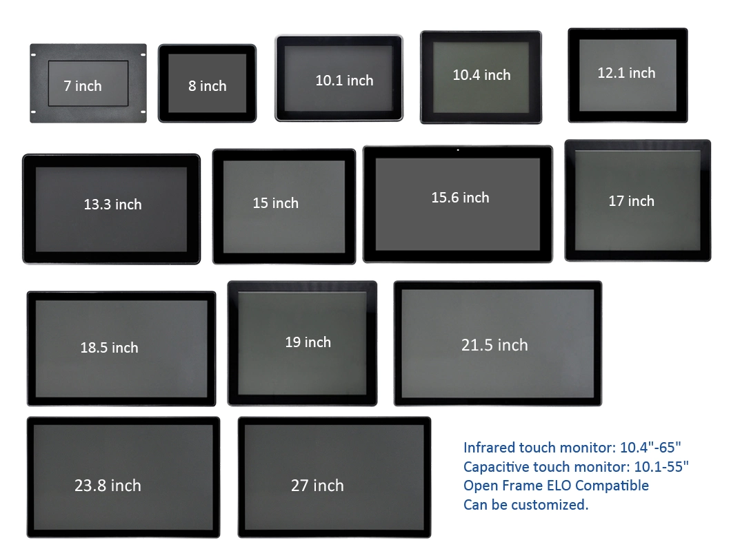 IR Touch Frame 22&quot; 21.5 inch Infrared Touch Screen 4/6/10points Multitouch Panel Cjtouch Factory China USB RS232 Compatible 3m Elo