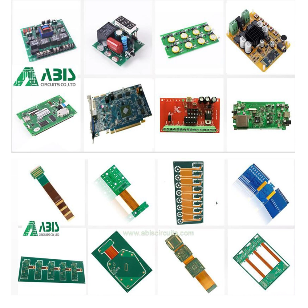 OEM RoHS Certification Enig 1oz Copper Double-Sided Red Solder Mask Circuit Board PCB