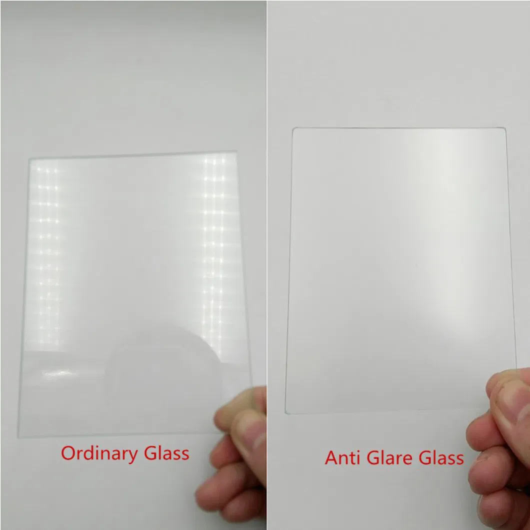 3/4/5mm Ultra Clear High Quality Anti-Reflective/Anti-Glare/Ar/AG /Afcoating Tempered Glass for Electronic Display/ Industrial Control Panel/Exhibition Hall