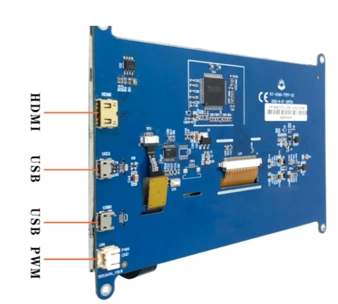 Ronen Rgh070-A01 7 Inch Standard Display with HDMI Input-1024*600