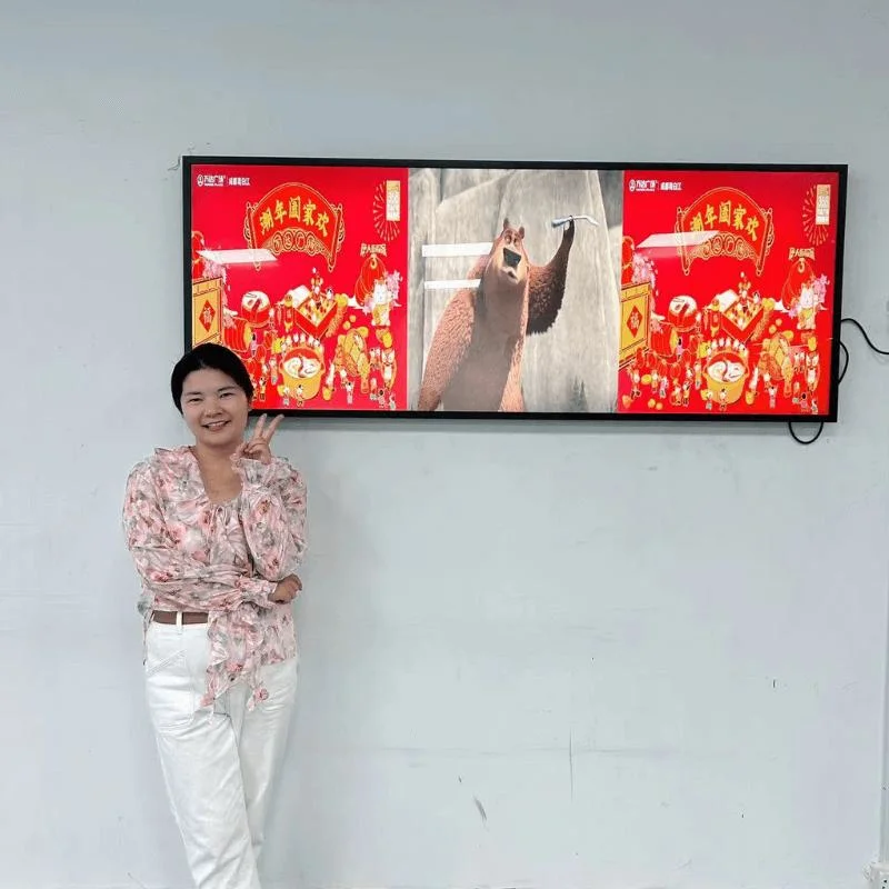 49.5inch Wall Mounted Digital Signage and Displays Android Screen