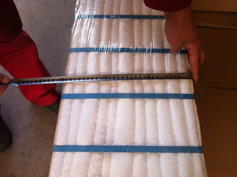 1260c/1350c/1430c 128kg/M3 96kg/M3 1240*960*2400 Door Linings Electric Resistance Wire V-Anchor Ceramic Fiber Insulation Module for Heat Treat Furnace