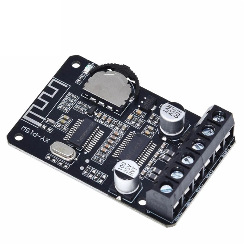 10W/15W/20W Stereo Bluetooth Power Amplifier Board 12V/24V High Power Digital Amplifier Module XY-P15W