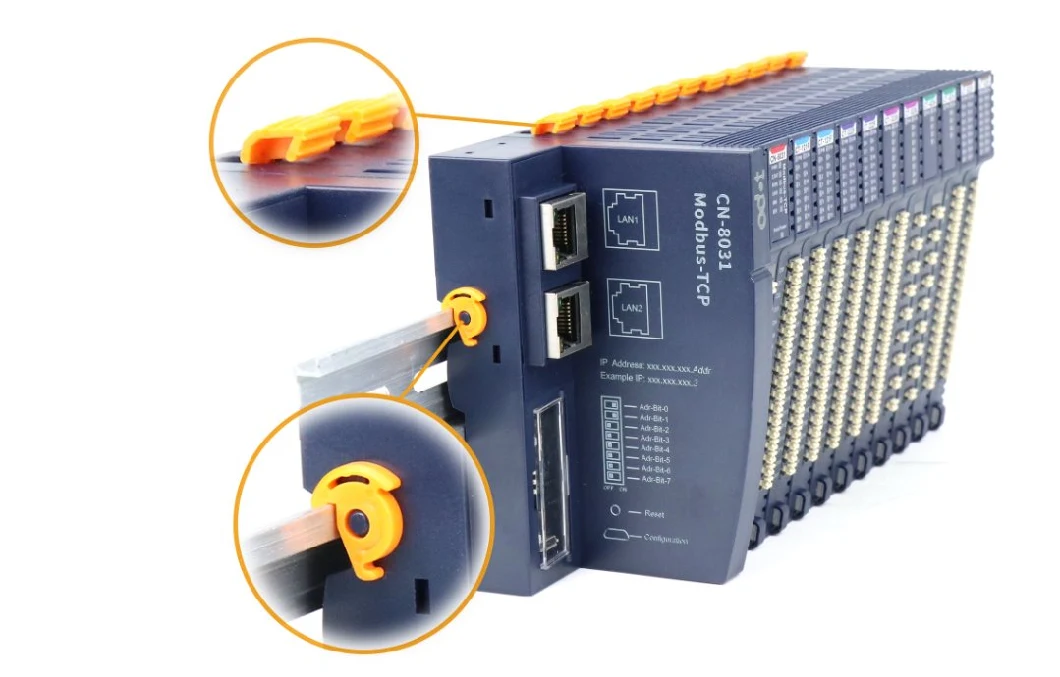 8 Channel Current Analog Module Supports 2-Wire or 4-Wire Current Sensor Input