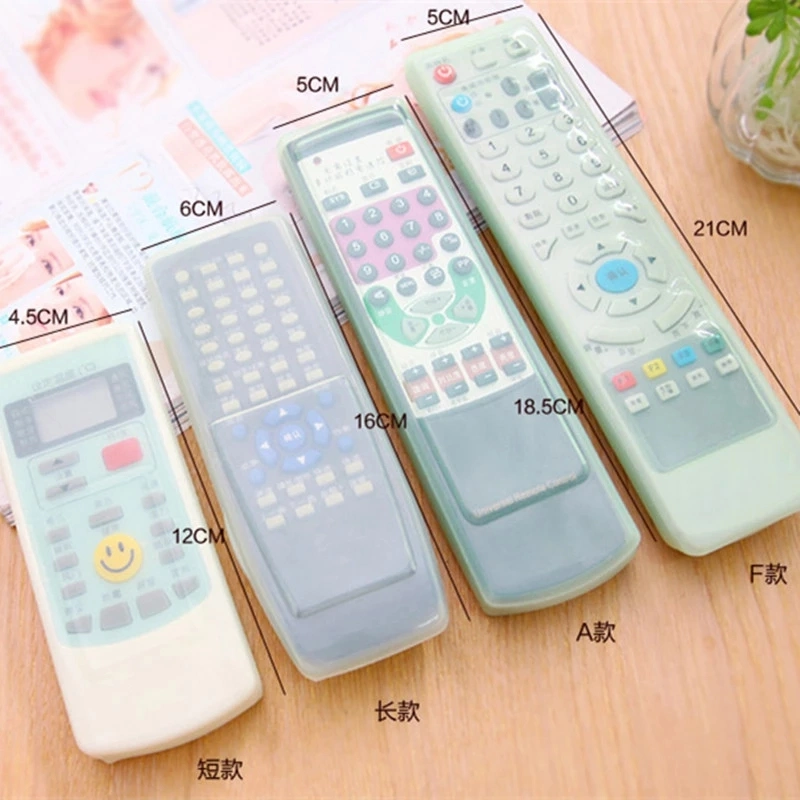 New Waterproof Remote Control Bags Air Conditioning TV Remote Control Protective Dust Cover Silicone Case