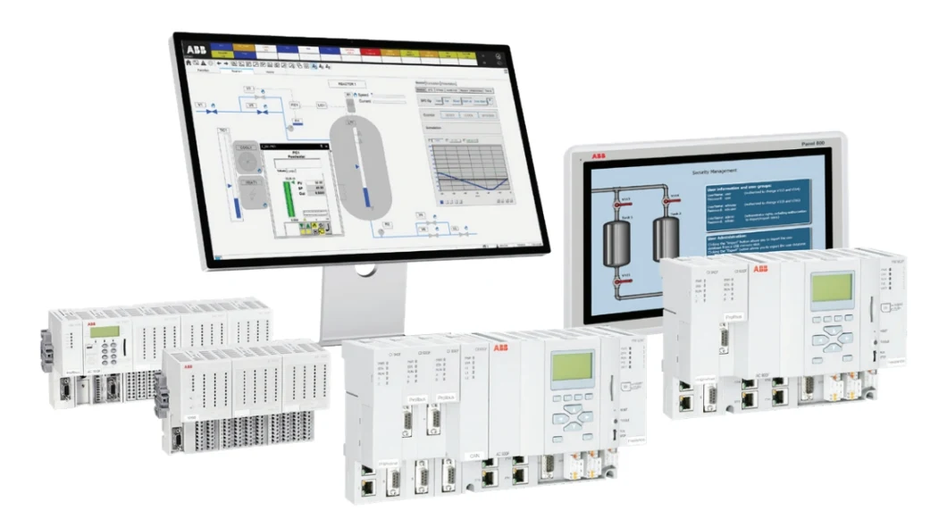 Module Termination Units Tu805K01 2-Wire or 3-Wire Terminal Unit, 3bse035990r1 Including 10 Terminal Units Tu805 for Di801 and Do801 PLC/Dcs Module