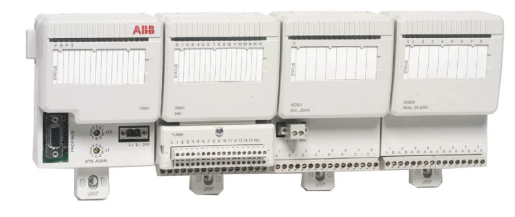 Module Termination Units Tu805K01 2-Wire or 3-Wire Terminal Unit, 3bse035990r1 Including 10 Terminal Units Tu805 for Di801 and Do801 PLC/Dcs Module