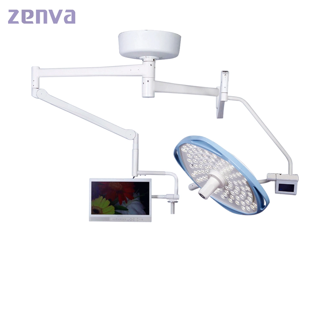 Hospital Equipment Modular Single Dome Operating Theater Lamps with Camera &amp; Monitor