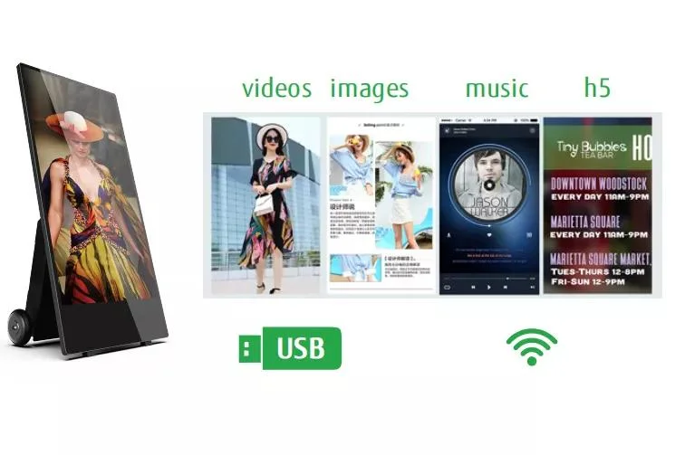 Commercial Ads Screen LED Advertising Player