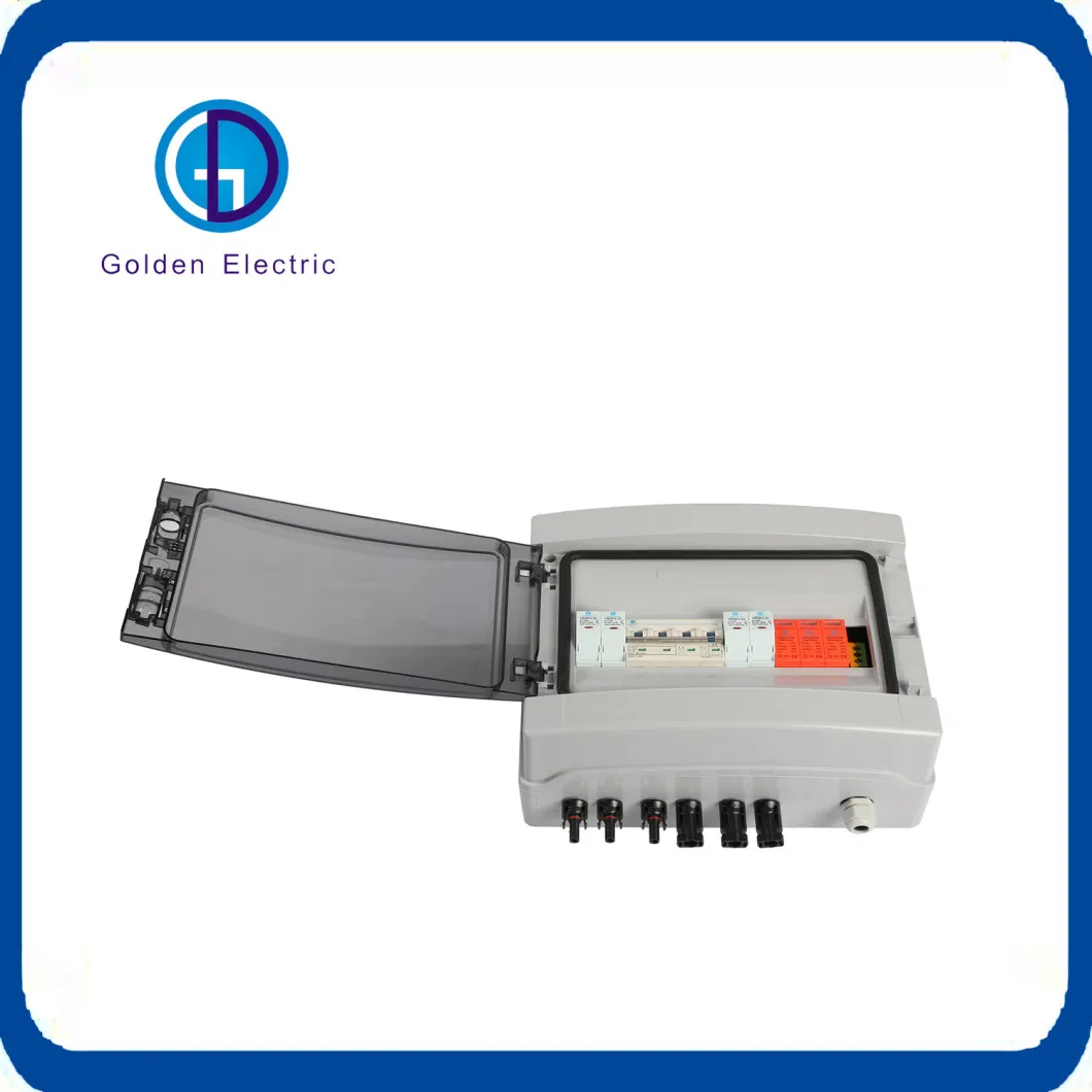 AC/DC Surge Protective Device 20ka-40ka 2p 3p 4p SPD for Power System Lightning Protection DIN Rail Installation