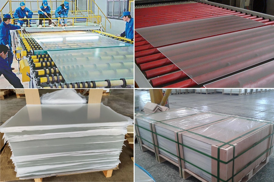 24/27/32/43/49/55/65/70/75/86 Inch 3/4mm Tempered/Toughened Silk Screen Printing Black Frame Anti-Glare AG/Ar Glass for Touch Screen/TV/Electronic Screen