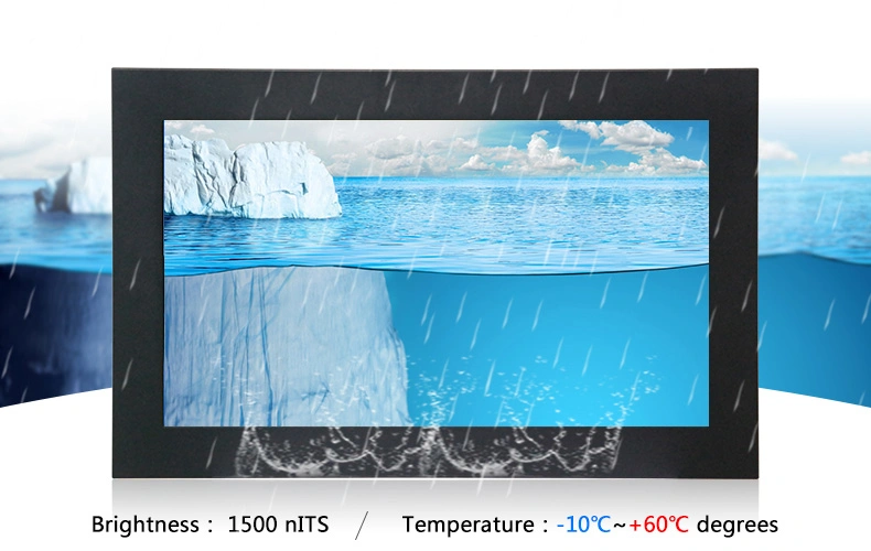 24&quot; 32 Inch Wall Mount High Brightness 1000nits Outdoor LCD Displays