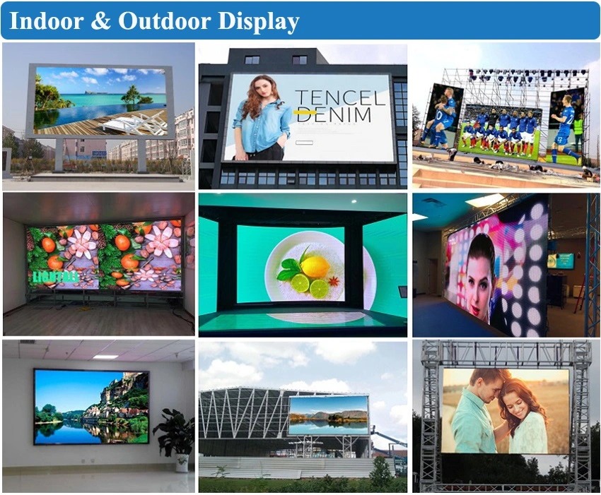 Advertising TV Panel SMD272 7 P5 RGB Full Color LED Display Board Module