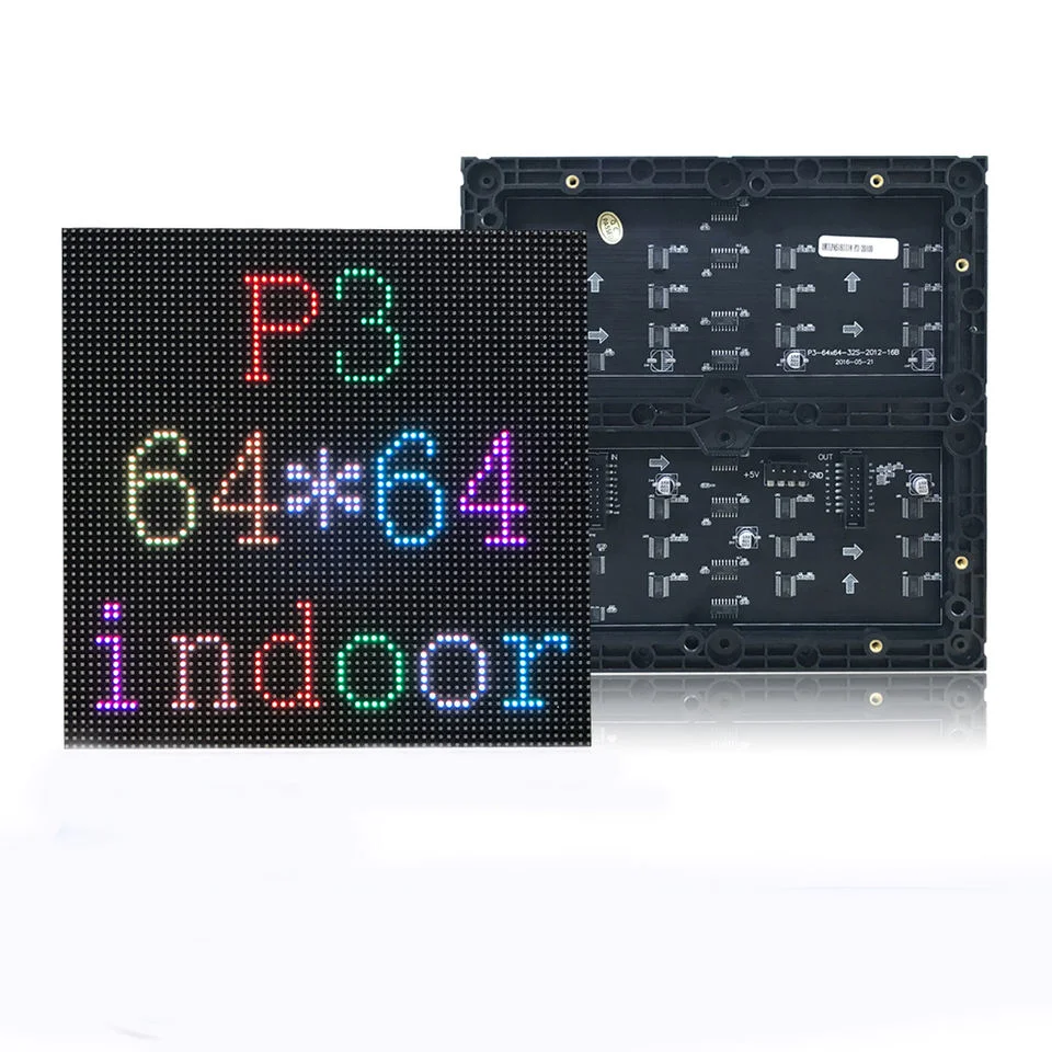 Factory Offered Popular LED P3 TV Display Price 192*192mm Indoor LED Module