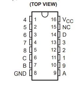 74ls Series Logic IC, Sn74ls147n 10 Line to 4 Line and 8 Line to 3 Line Priority Encoder DIP-16 Electronic Components,