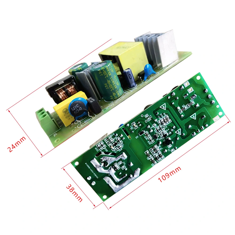 24V 2.5A Open Frame 60W Switching Power Supply Module with Wiring Terminals 03