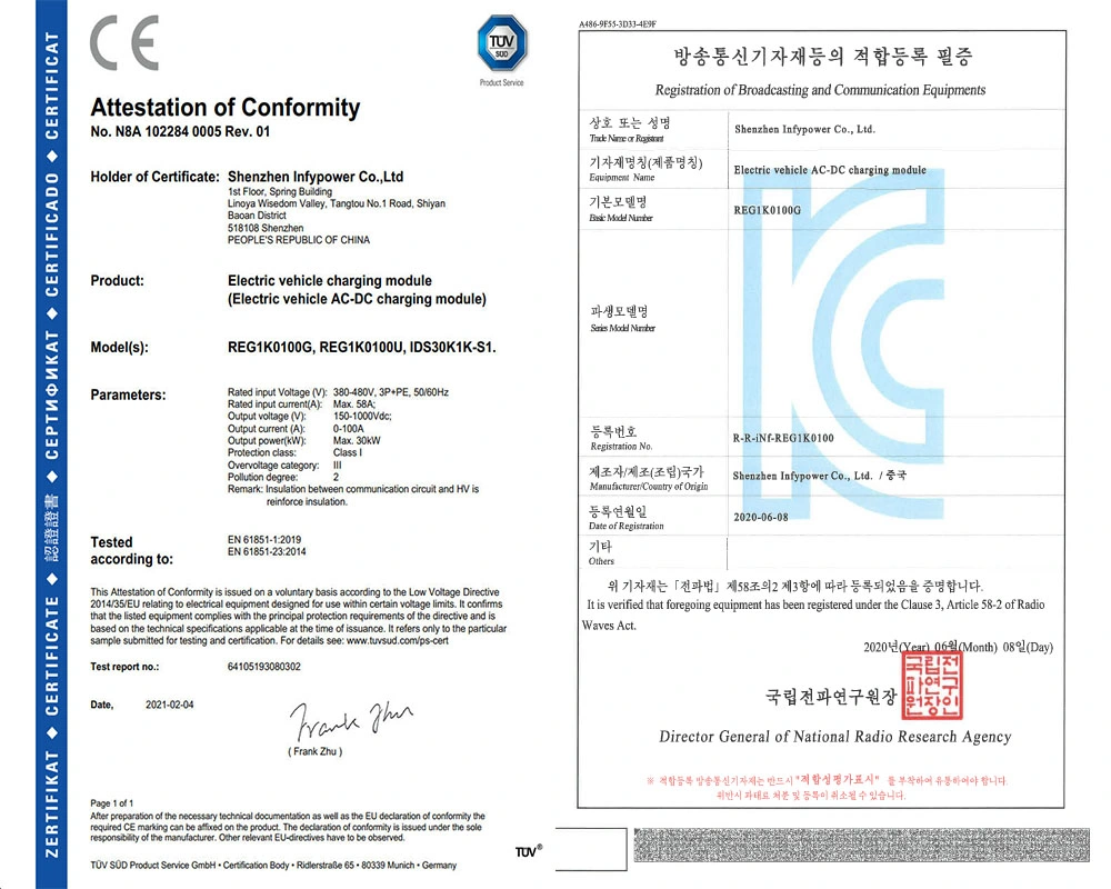 Wholesale UL Certified Rectifier Acdc 3 Phase 4 Wire Power Supply 30kw EV Charging Power Module