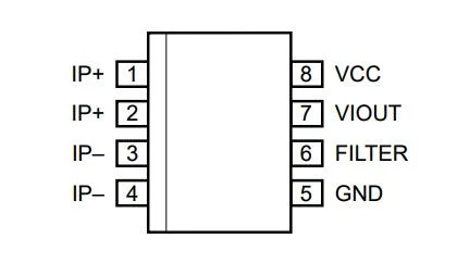 Acs712elctr-05b-T Fully Integrated, Hall Effect-Based Linear Current Sensor IC with 2.1 Kv RMS Isolation and a Low-Resistance Current Conductor Soic-8