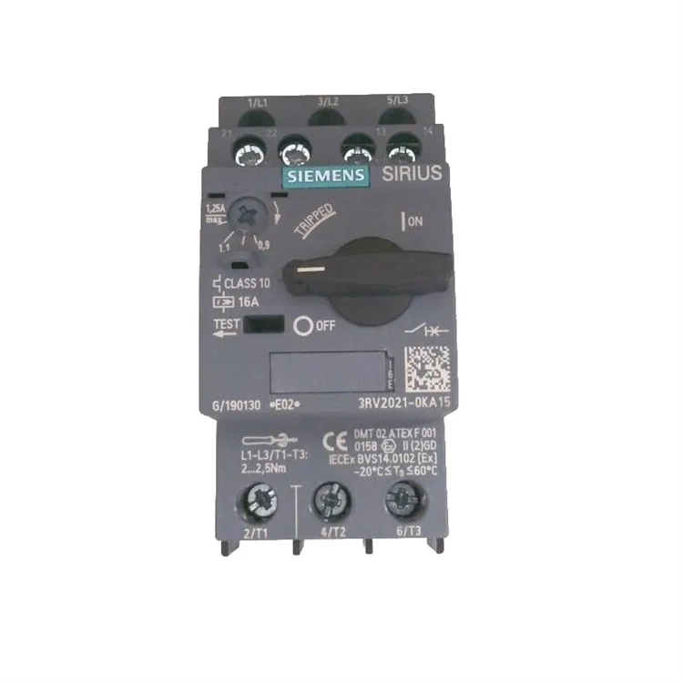 Siemens Sirius Circuit Breaker Module 3RV2021-0ka15 3RV20210ka15