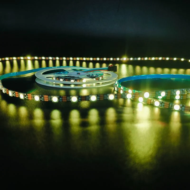 Ws2812 RGB IC LED Strip Light 1m 2m 4m 5m Addressable Individually