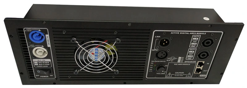 Lightweight 1200W Subwoofer Class D Active Speaker DSP Power Amplifier Module