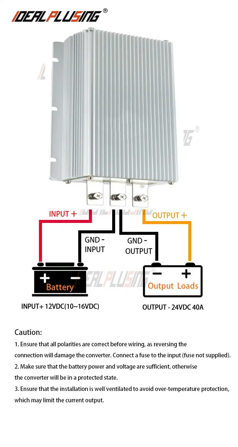 85A 100A 24V to 12V DC DC Step Down Converter 18-32V 20V 22V 24V 26V 28V 30V 32V Voltage Stabilizer Solar LED Module Buck Power