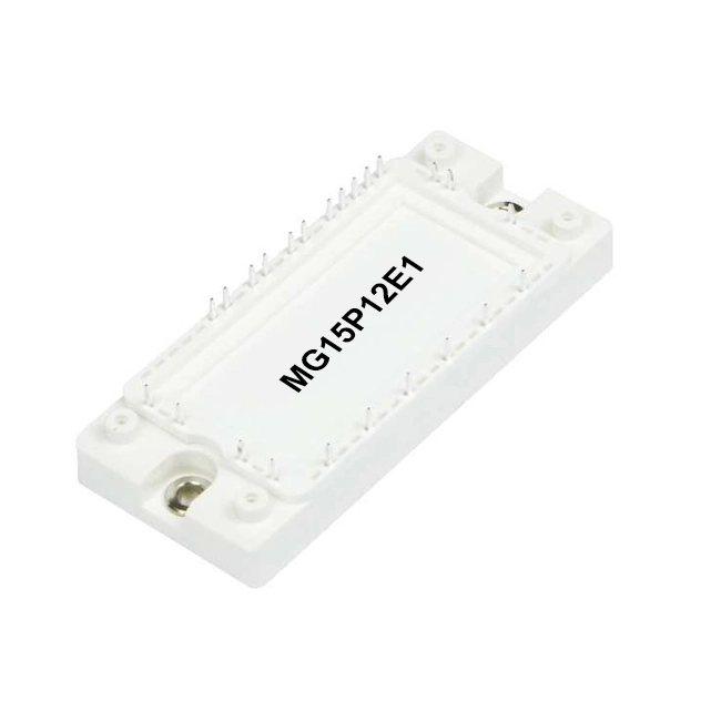 IGBT Modules VCES-1200V IC-15A Low switching losses Low inductance case High short circuit capability(10us) MG15P12E1