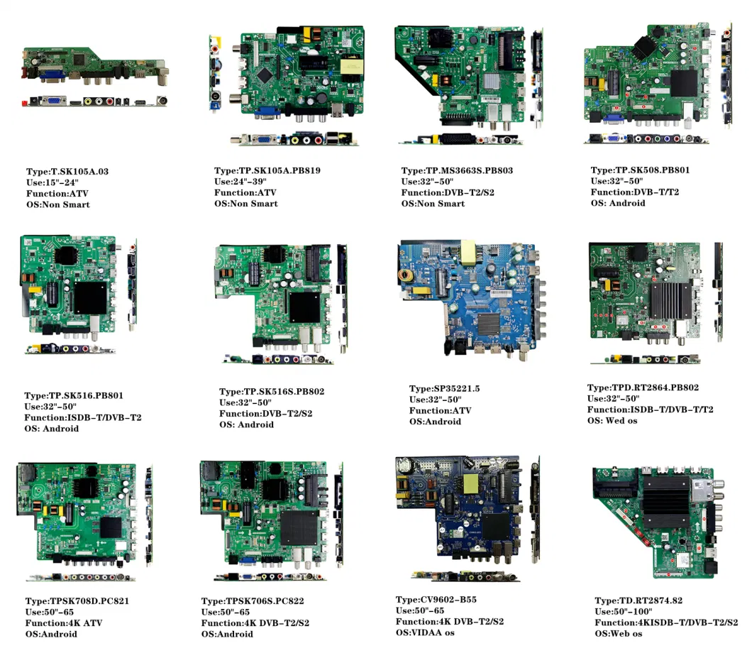 15-24 Inch LCD / LED TV DVB T2 Main Board (ZSY-T. V56.031)