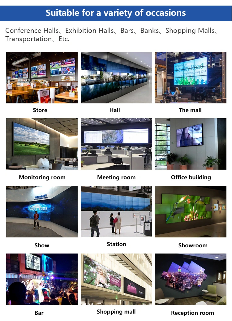 18.5&quot;21&quot;27&quot;32&quot;43&quot; Video Wall Mounted Advertising Digital Signage for Supermarket LCD Display for Advertising Display Panels Indoor Advertising Screen