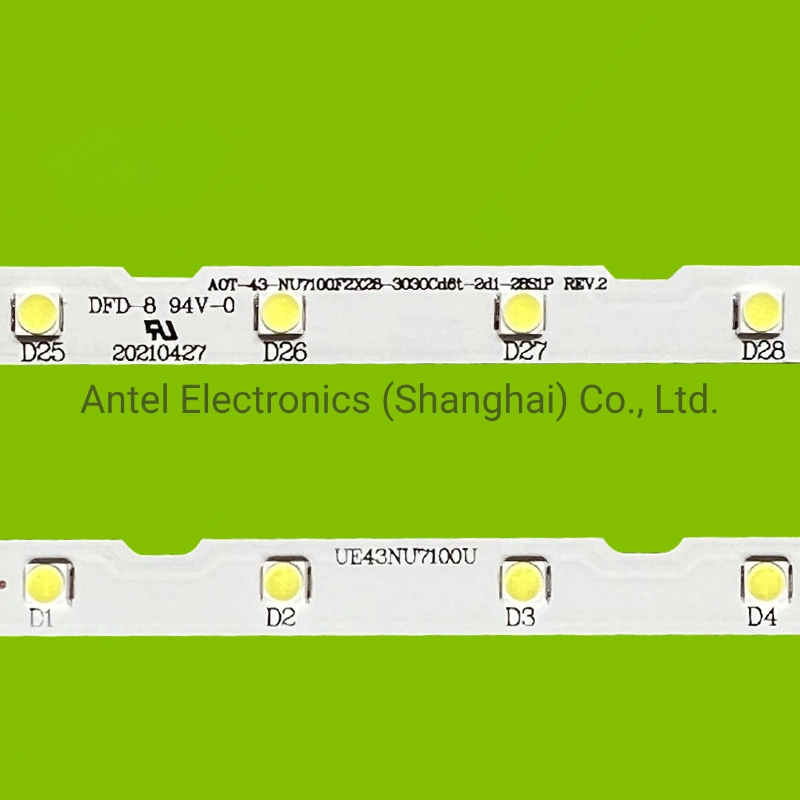 Use for SAMSUNG UE43NU7100U UE43NU7120U LED backlight AOT-43-NU7100F2X28-3030C