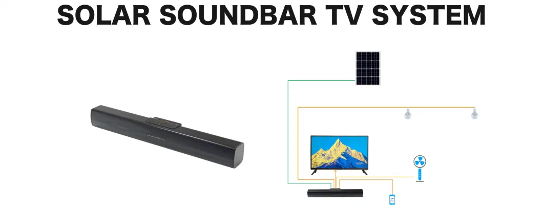 2.1 Channelstv Sound Barsound Bar Speaker Home Theater TV Sound Bar