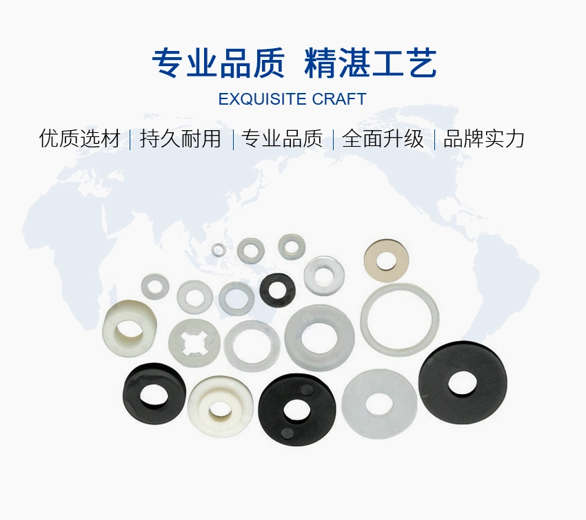 Plastic Nylon Injection Lock Flat Washer