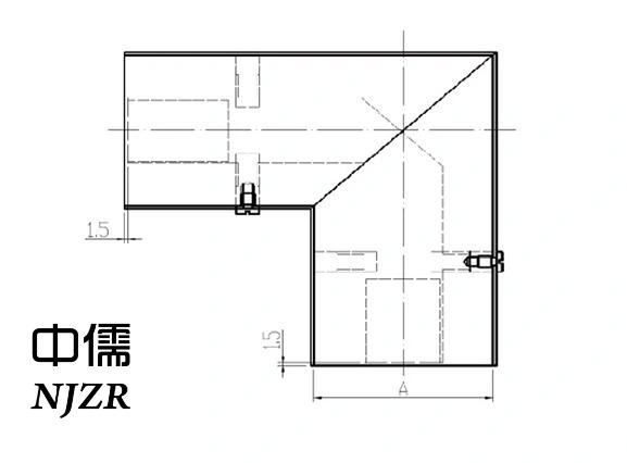 China Factory Copper 1-5/8 and 3-1/8 Elbow for Broadcast and TV Accessory Equipment